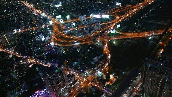 时间流逝曼谷夜市