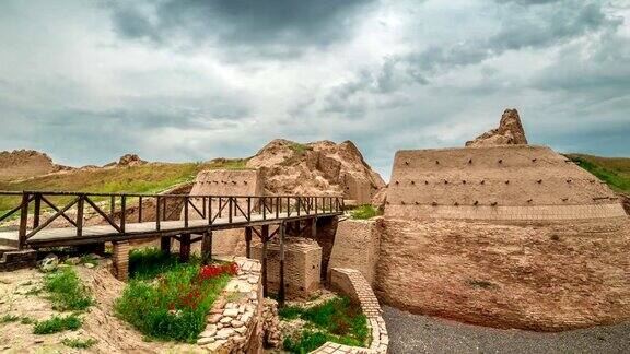 联合国教科文组织世界遗产哈萨克斯坦索兰古城