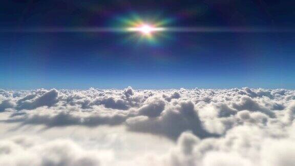 飞越云层之上