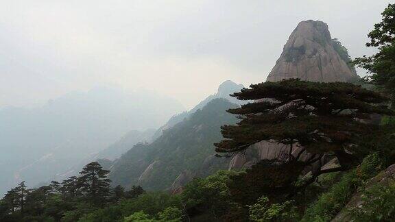 黄山的岩石黄山中国