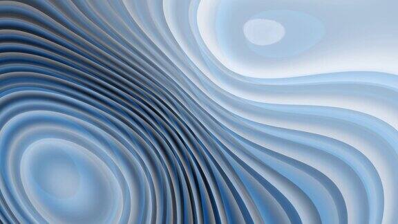 抽象动画与波浪液体彩色三维梯度与不同的梯度背景m_20