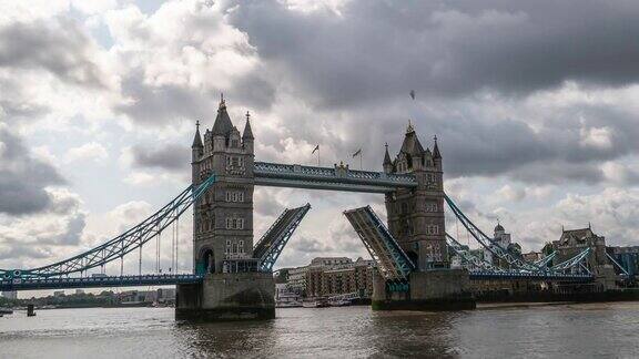 4k延时:英国伦敦塔桥