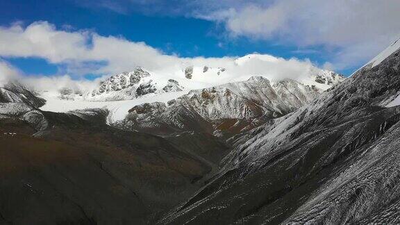 RT西藏高原冈石卡雪山