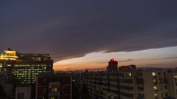 ZI网格公寓日夜过渡北京中国