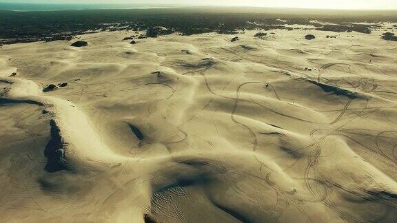 纳米比亚沙漠上空