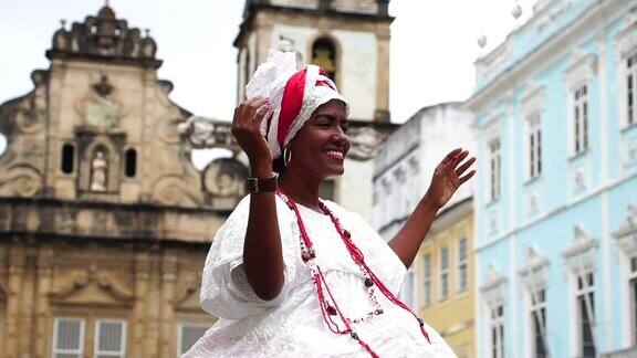 巴西女子“拜阿娜”跳舞