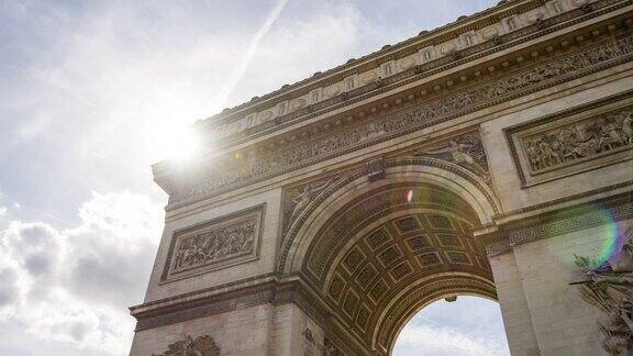 凯旋门巴黎最著名的纪念碑之一