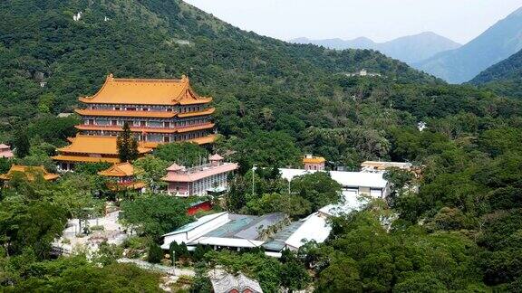 宝莲寺位于香港大屿山