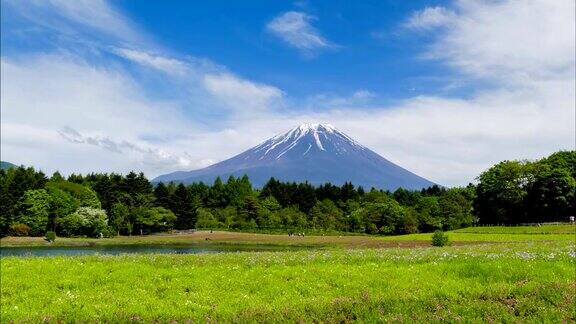 夏天是富士山