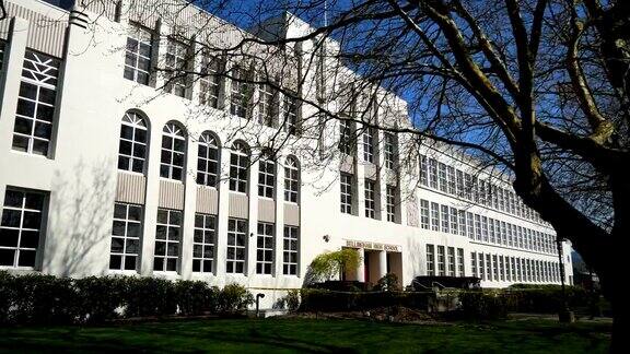 美丽的贝灵汉高中美国华盛顿州