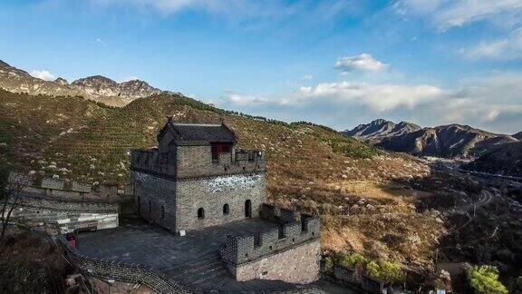 居庸关长城鸟瞰图北京北京