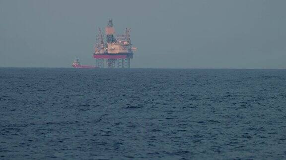 北海石油平台构造