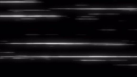 动漫速度动作线黑色背景上的白色环形快线