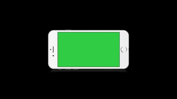 白色智能手机手机绿屏黑屏