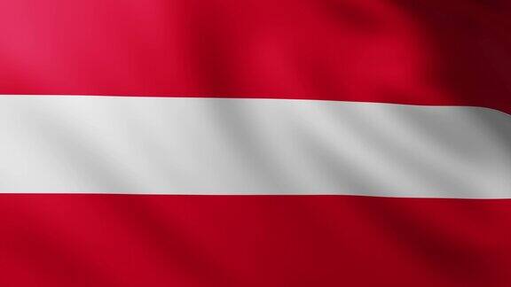 大旗帜奥地利全屏背景在风中飘扬
