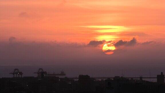 冲绳那霸市夜景