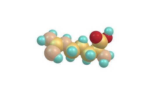 旋转分离的精氨酸氨基酸分子