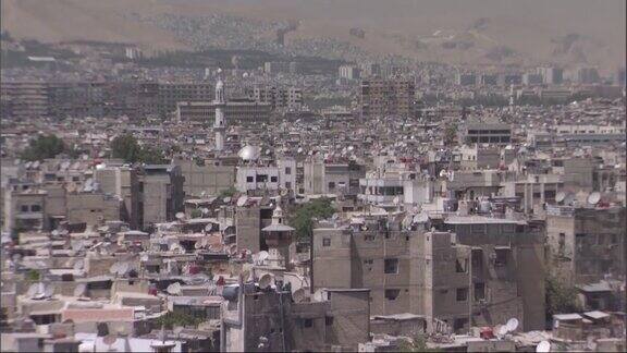 叙利亚内战前的大马士革和阿勒颇城的概貌Aleppo-Damascus叙利亚09302015