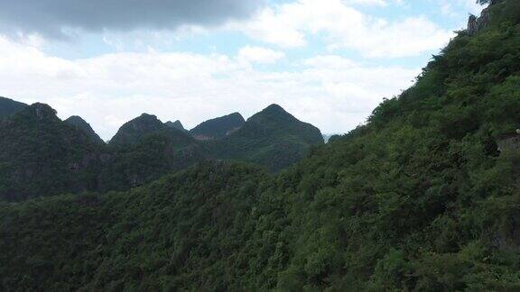 中国桂林的喀斯特地貌