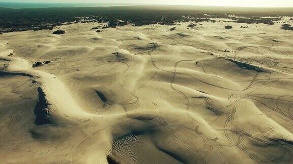 纳米比亚沙漠上空