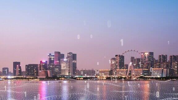 人工智能智慧城市数字化概念