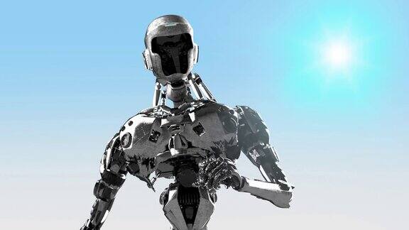 运行机器人运行机器人渲染3D