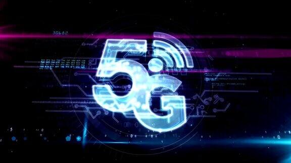 5G移动通信符号抽象可循环