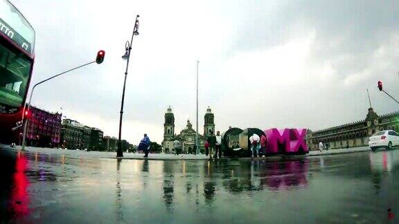 墨西哥城索卡洛广场