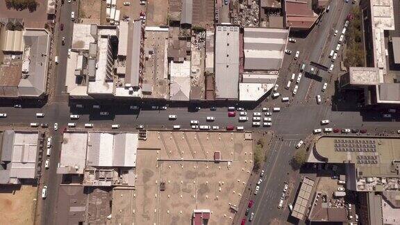 南非约翰内斯堡城市鸟瞰图