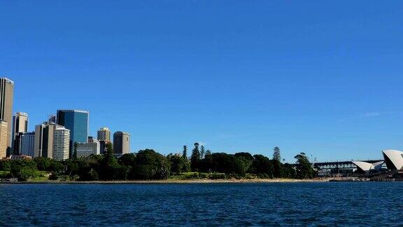 悉尼城市平移镜头(4K超高清到高清)
