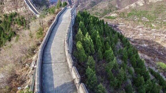 居庸关长城鸟瞰图北京北京