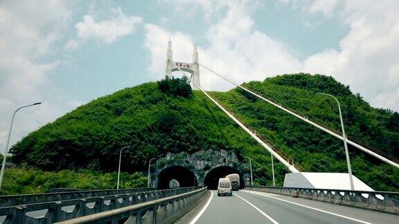 中国湖南吉首矮寨桥