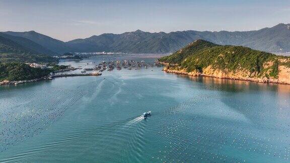 广东岛的美丽山水风光