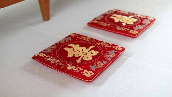 中国剪纸设计的婚礼或喜事