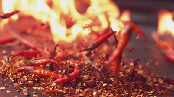 辣椒和火焰
