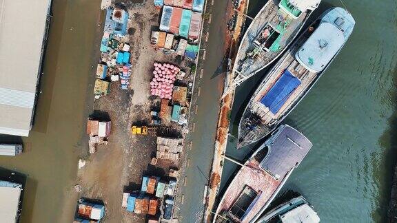 老物流港鸟瞰图