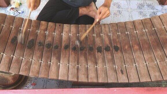 泰国民间乐器木制木琴