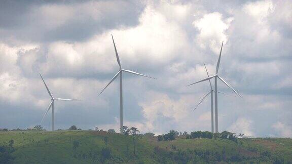 风力发电机替代能源站