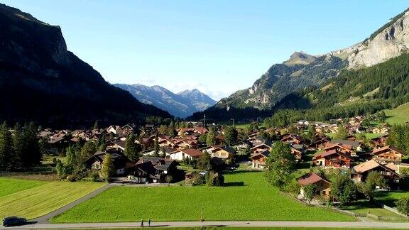 传统的瑞士村