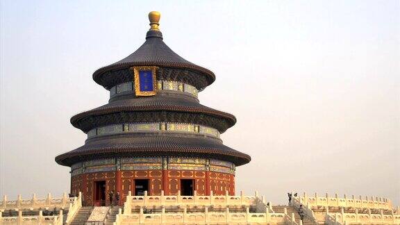潘去了北京的天坛