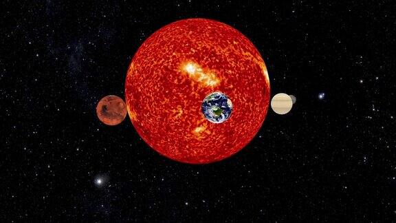 太阳系(3d动画)