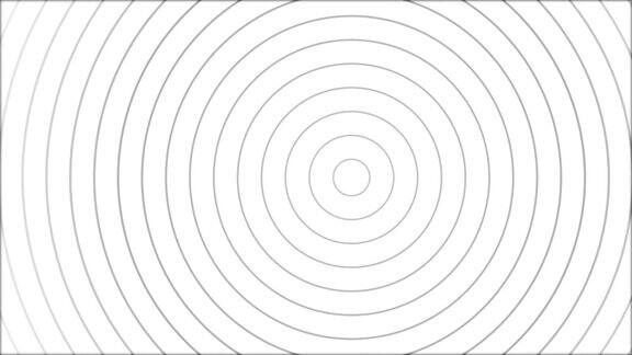 4k抽象波圆白色背景