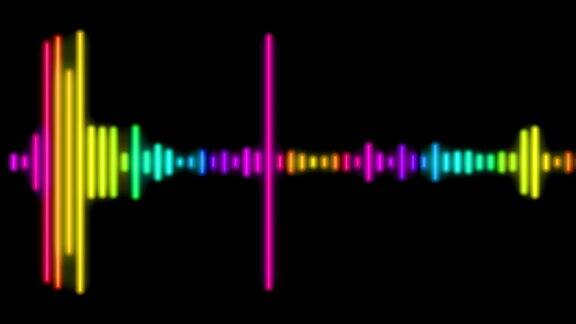 数字音频均衡器颜色条