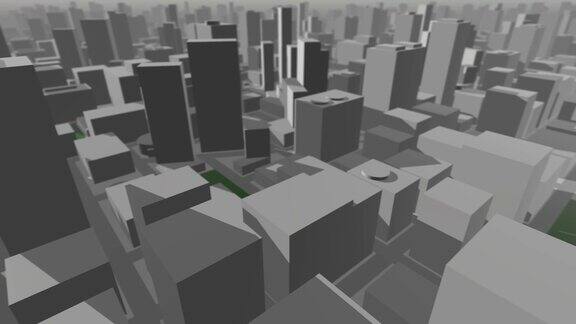 3D城市地图盘