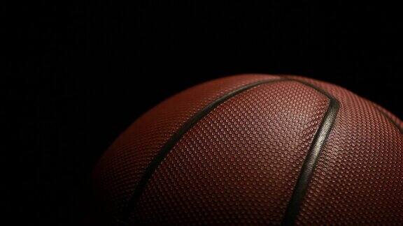 篮球镜头的黑暗背景