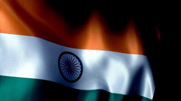 印度国旗扑