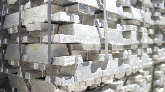 铝锭冶金厂生产铝型材用的钢坯