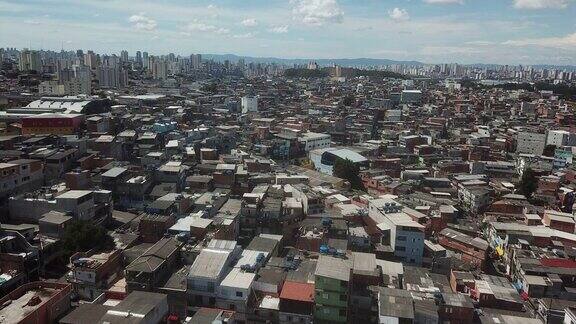 巴西圣保罗的Heliopolis贫民窟