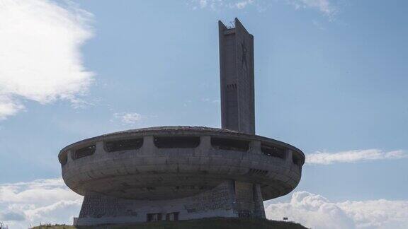 时间流逝保加利亚共产党Buzludzha飞碟大厦