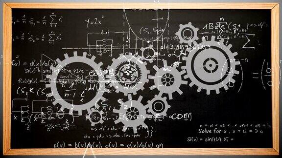 动画齿轮的数学方程式